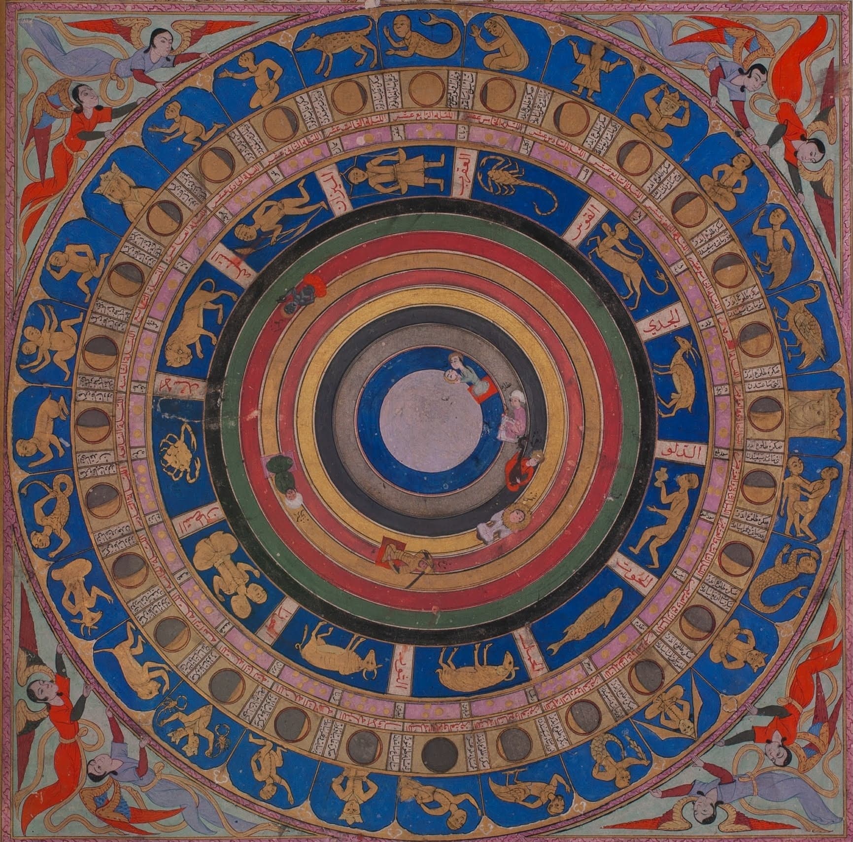 Ottoman celestial map, 1583